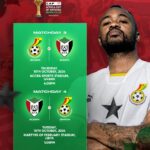 CAF Announces New Dates For Ghana Vs. Sudan Africa up Of Nations Qualifiers