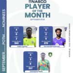 Emmanuel Marfo, Kamaradini & Isaiah Nyarko Nominated For Nasco Player Of The Month For September