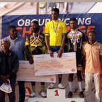 Emmanuel Sesi, Crowned The Overall Winner Of 2024 Obour Cycling Challenge