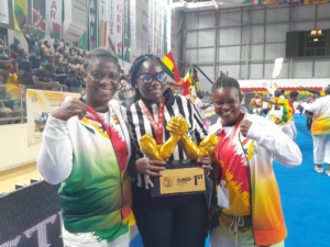 Grace Mintah proves why she is the pillar of Ghana Armwrestling