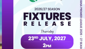 GFA Set to Unveil Full 2026/27 Ghana Premier League Fixtures on July 23
